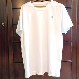 NWOT New Balance Dry-fit White Tee size XXL
